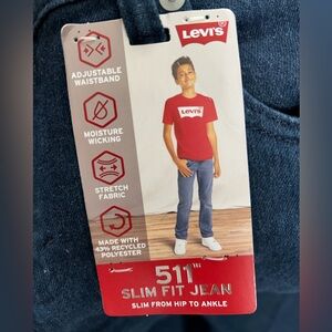 Levi's 511 Slim Fit Jeans in Dark Blue